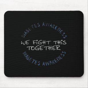 Diabetes Awareness T1D - Diabetes Mom Dad Family G Mouse Pad