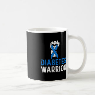 Diabetes Awareness T1D Diabetes Warrior  Coffee Mug