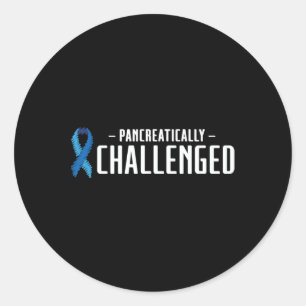 Diabetes Awareness Type 1 2 - Diabetic T1D T2D 8 Classic Round Sticker