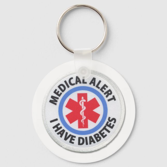 diabetes keychain (Front)