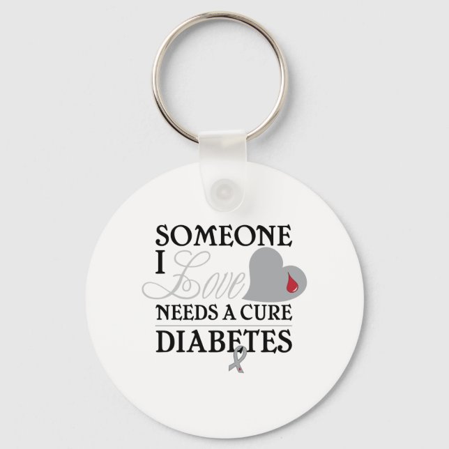 Diabetes Keychain (Front)