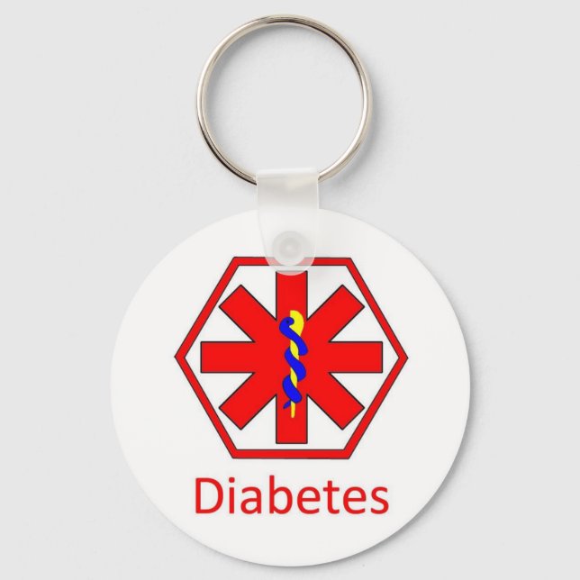 diabetes keychain (Front)