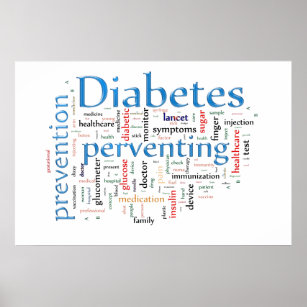 Diabetes Posters, Prints & Poster Printing | Zazzle CA