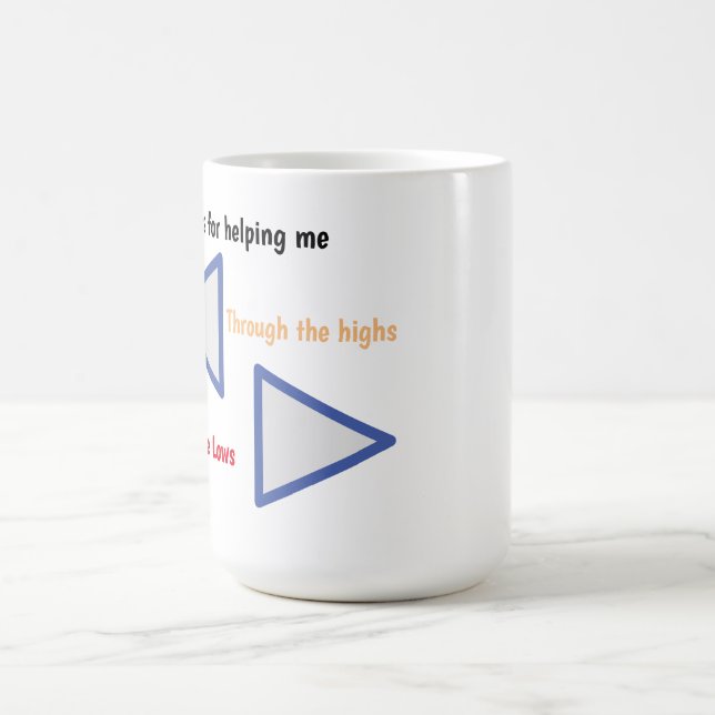 Diabetes t1 thankyou Teacher Mug (Center)