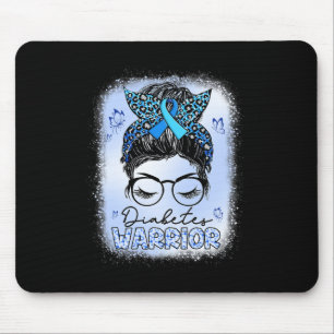Diabetes Warrior Awareness Diabetic Support Type W Mouse Pad
