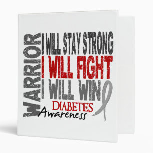 Diabetes Warrior Binder