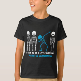 Diabetes Warrior Mom awareness Gift It's Ok To Be  T-Shirt