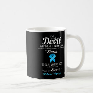 Diabetes Warrior Storm Best Diabetes Awareness Gif Coffee Mug