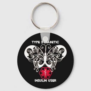 Diabetic Alert Keychain