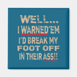 Diabetic Amputee Leg Foot Cool Sense Of Humor Funn Magnet