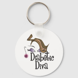 Diabetic Diva Keychain