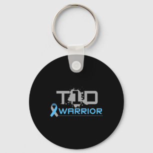 Diabetic - Fun Type 1 Diabetes Awareness T1d  Keychain