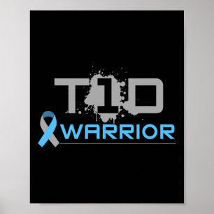 Diabetic - Fun Type 1 Diabetes Awareness T1d  Poster