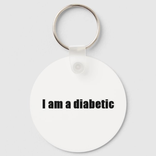 Diabetic Keychain (Front)