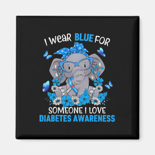Diabetic Life Cycle Diabetes Awareness Cat Costume Magnet