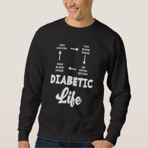 Diabetic Type 1 Diabetes T1d Diabetes Awareness Sweatshirt