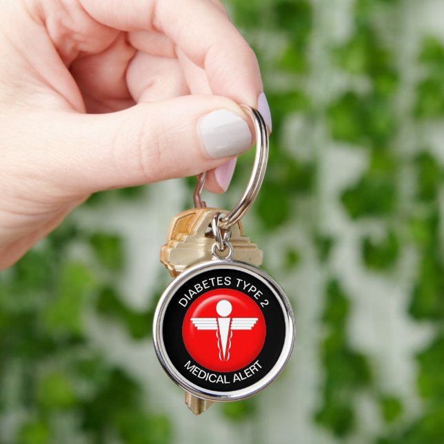 Diabeties Type 2 - Key Chain (Hand)
