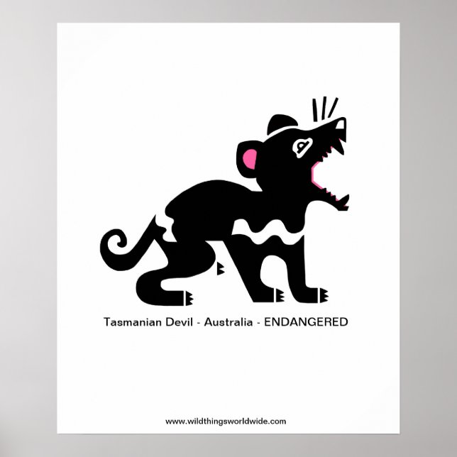 Diable de Tasmanie - affiche (Devant)