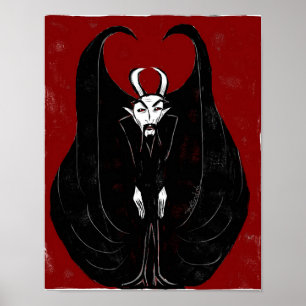 Diable de vampire affiche 11 x 14