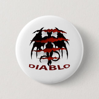 diablo 2 winged 2 inch round button