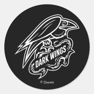 Diablo Dark Wings Classic Round Sticker