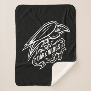Diablo Dark Wings Sherpa Blanket