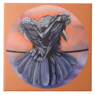 Diablo The Raven Ceramic Tile in 2 Sizes