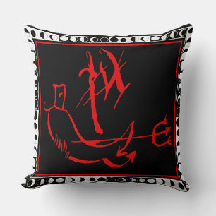 Diablo Throw Pillow