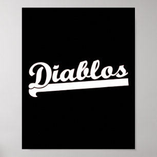 Diablos Soccer Sell Rug  Poster