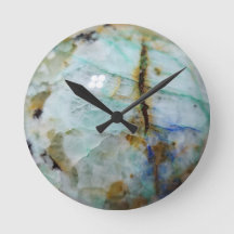 Diabolite Crystal Print Acrylic Wall Clock