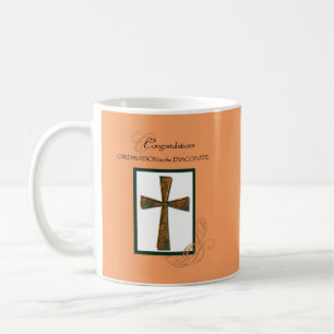 Diaconate Ordination Congratulations Cross Coffee Mug
