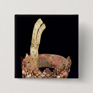 Diadem, Chimu 2 Inch Square Button