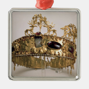 Diadem, found in the burial mound at Khoklach Metal Ornament