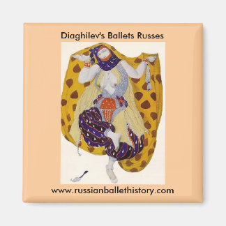 Diaghilev's Ballets Russes Magnet