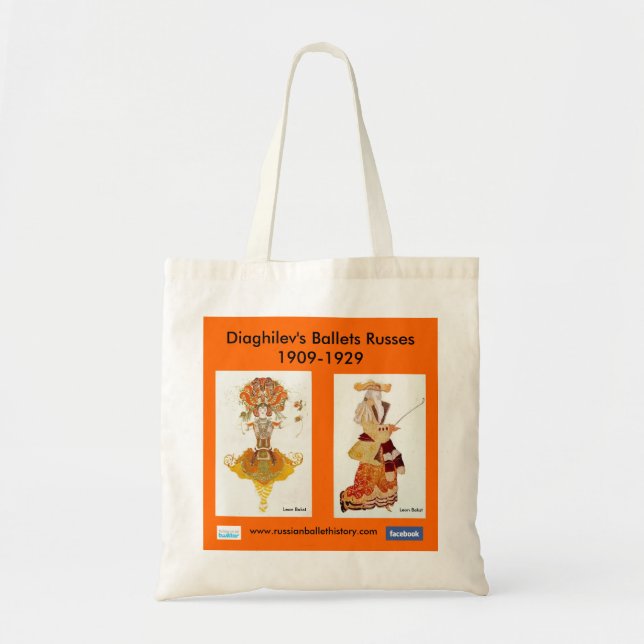 Diaghilev's Ballets Russes Tote Bag (Front)