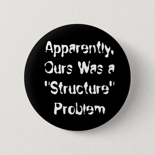 Diagnosis 2 Inch Round Button (Front)