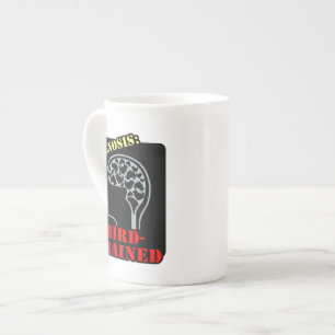 Diagnosis: Bird-Brained Bone China Mug
