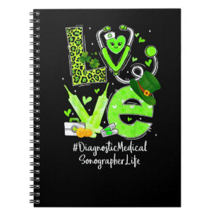 Diagnostic Medical Sonographer Nurse Life Love Hea Notebook