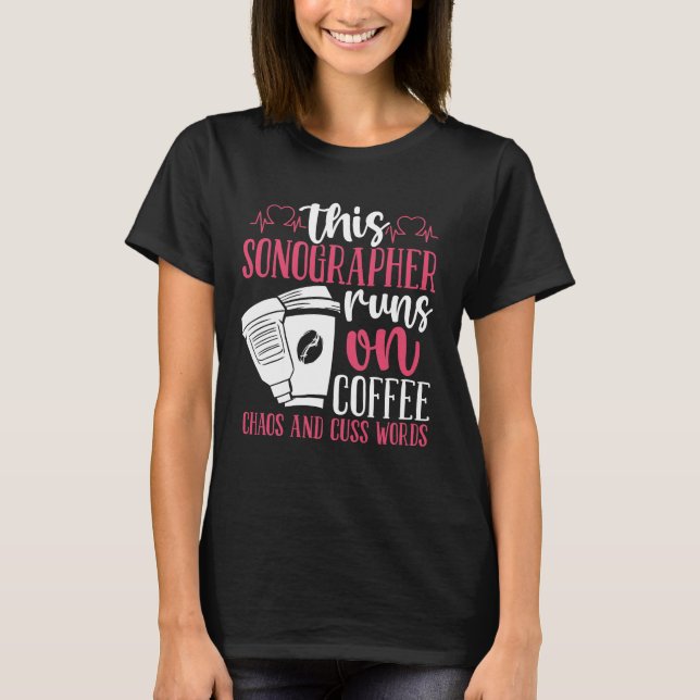Diagnostic Medical Sonographer Ultrasound T-Shirt (Front)