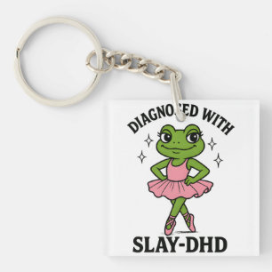 Diagnostiqué Slay-DHD Grenouille Ballerine TDAH