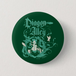 DIAGON ALLEY™ Vintage Graphic 2 Inch Round Button