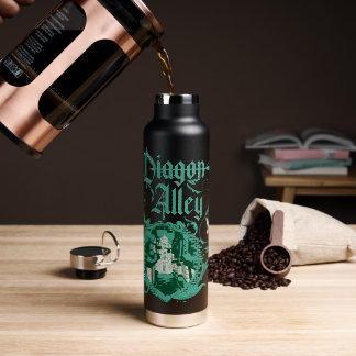 DIAGON ALLEY™ Vintage Graphic Water Bottle