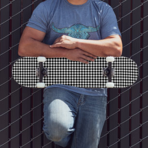 Diagonal Checkers by Kenneth Yoncich Skateboard