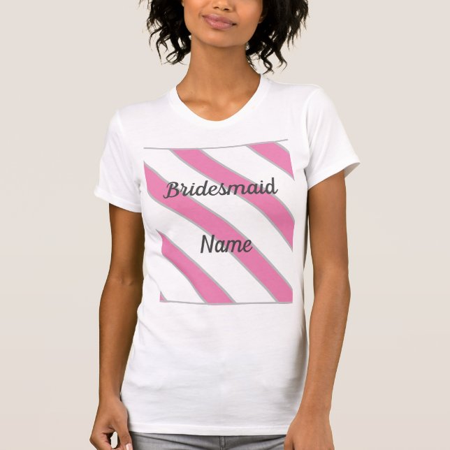 Diagonal design T-Shirt (Front)