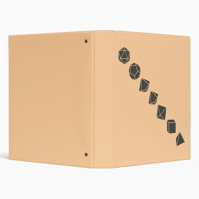 Diagonal Dice (Dark) Binder (Background)