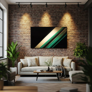 Diagonal Elegance Poster