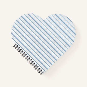 Diagonal Flow Blue Notebook