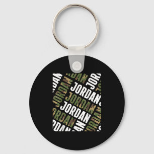 Diagonal Jordan Pattern Camo Pattern Camouflage  Keychain