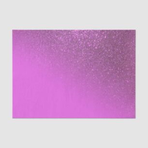 Diagonal Magenta Purple Glitter Gradient Ombre Tissue Paper