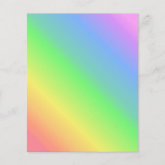 Diagonal Rainbow Paper